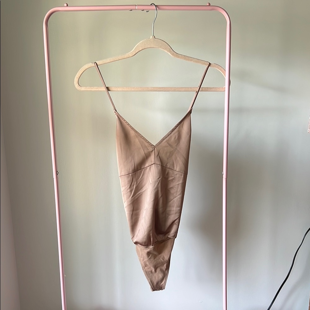 Abercrombie & Fitch Tan Bodysuit